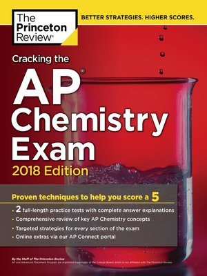 Cracking the AP Chemistry Exam, 2018 Edition - ebook